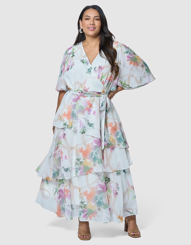 Pink Dusk by Curve Project - Hypnotic Maxi Dress