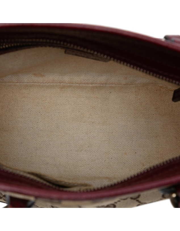 Pre-Loved by Azura Reborn - Pre-Loved Small GG Canvas Bree Satchel