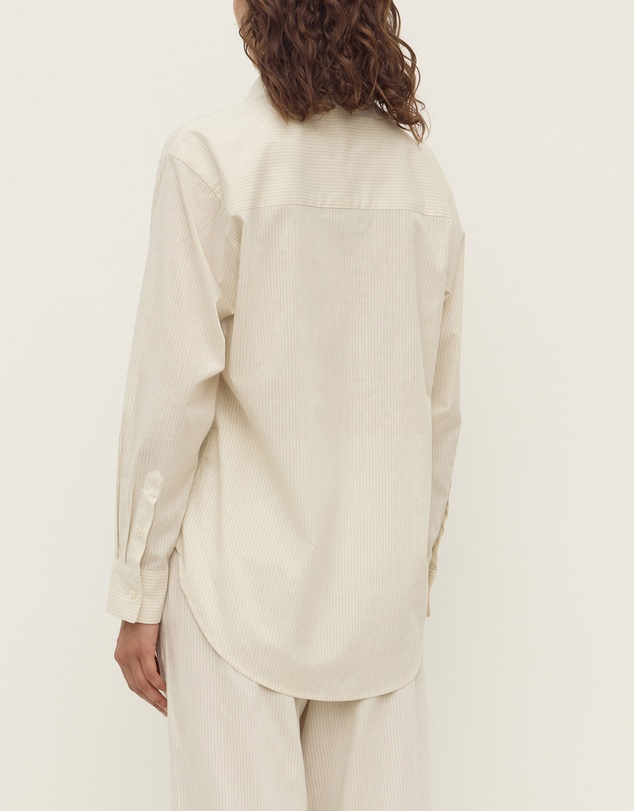 Assembly Label - Marina Stripe Fitted Shirt