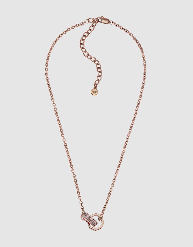 Emporio Armani - Rose Gold-Tone Necklace