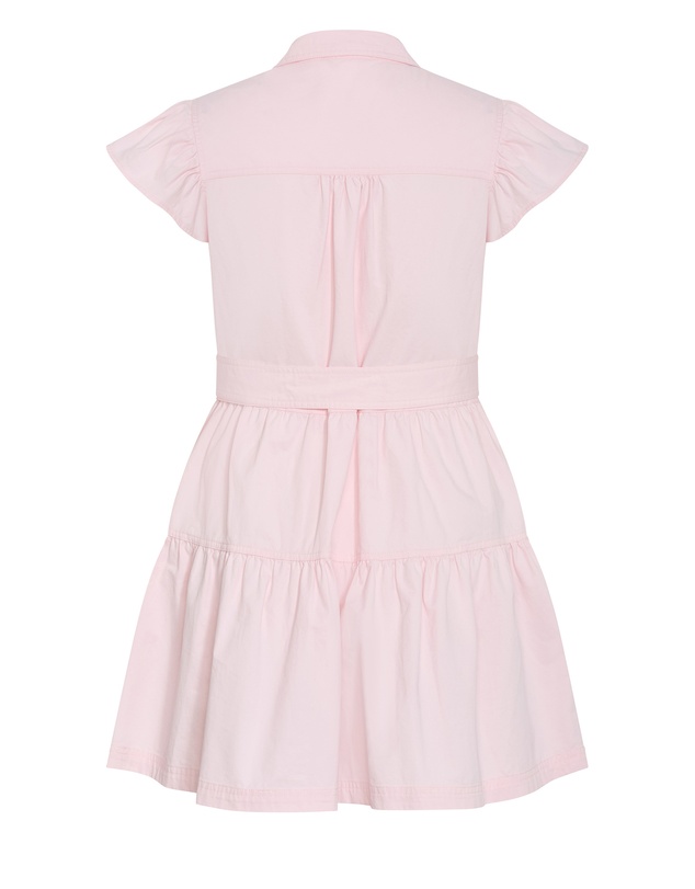 City Chic - Plus size Kelsie Cotton Mini Dress - heavenly pink