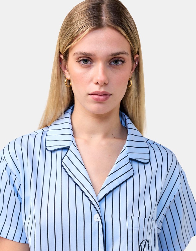 Gingerlilly - Lisa Stripe Long Pant PJ Set