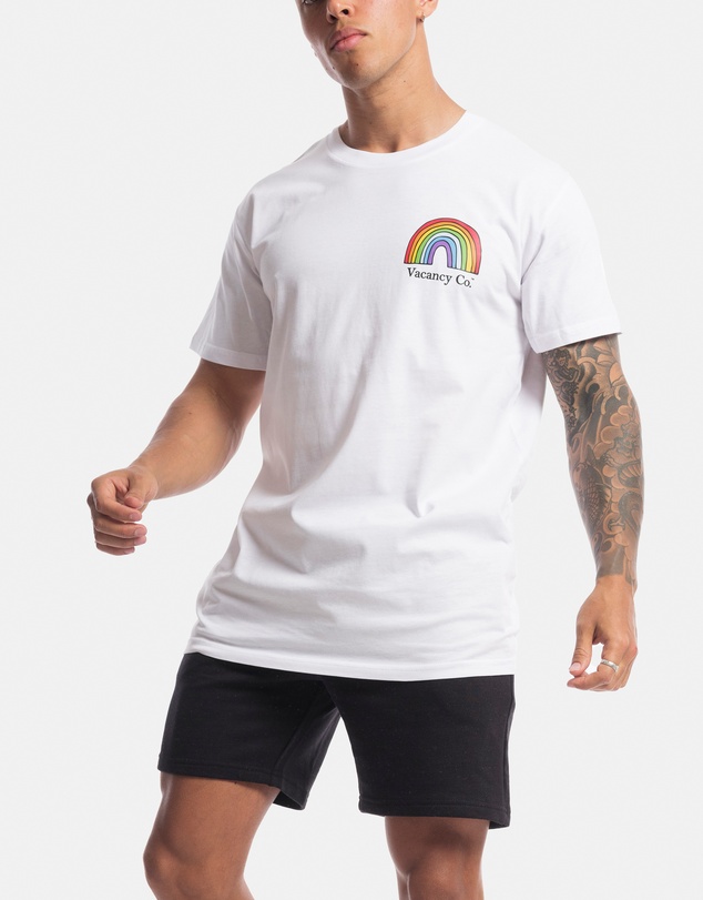 Vacancy Co - Hand-drawn Rainbow Tee