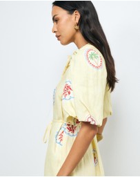 AERE - Marisol Midi Shirt Dress