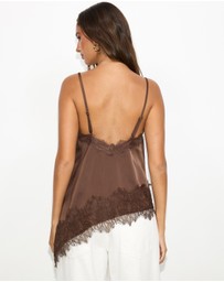 Dazie - Camille Lace Top
