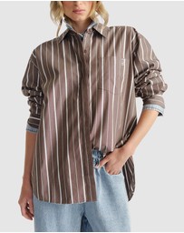 Decjuba - D-Luxe Poplin Stripe Shirt