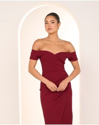 Pilgrim - Jamie Off Shoulder Midi Dress