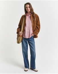 Gant - Relaxed Fit Classic Striped Poplin Shirt