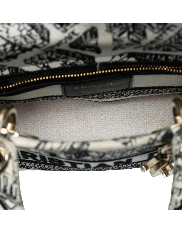 Pre-Loved by Azura Reborn - Pre-Loved Mini Embroidered Canvas Plan de Paris Lady D Lite