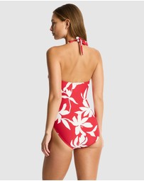 Sea Level Australia - Leilana Twist Front Halter Multifit One Piece