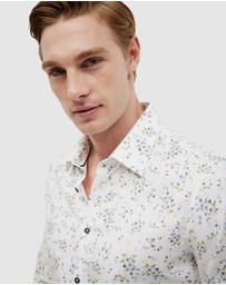 Politix - Bouquet Print Long Sleeve Shirt