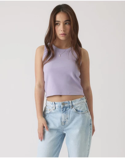 Decjuba Kids - Harper Logo Tank - Teens