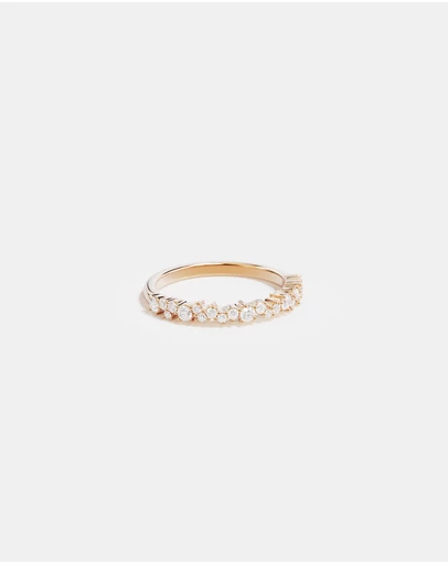 By Charlotte - Crystal Dust Fine Ring