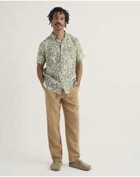 Seasalt - Men's Blue Heron Short Sleeve Shirt