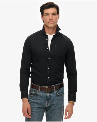 Superdry - Essentials Long Sleeve Denim Shirt