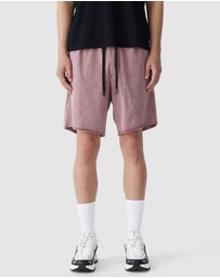 Bassike - Acid Dye Raw Double Jersey Shorts
