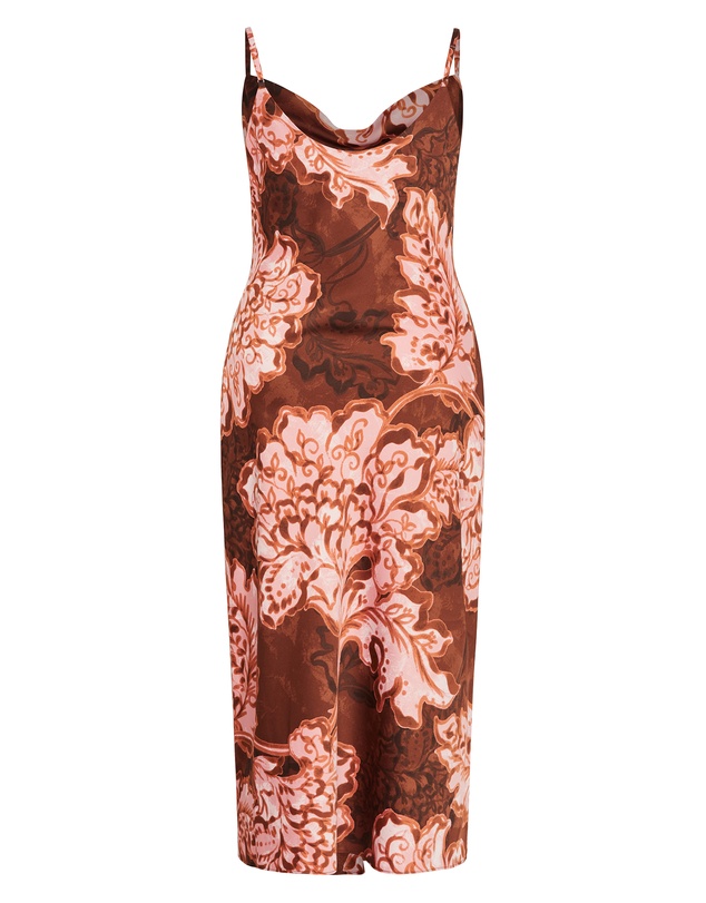 City Chic - Winter Floral Dress
