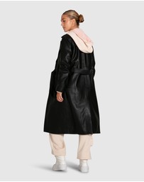 Belle & Bloom - Unstoppable Leather Trench