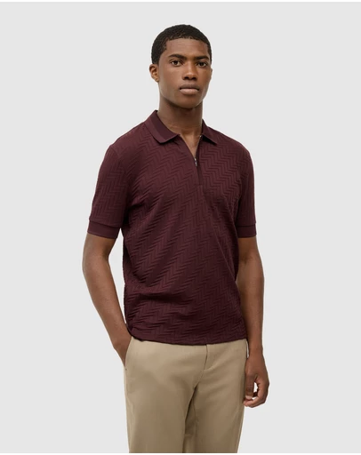 Politix - Lee Zip-up Polo
