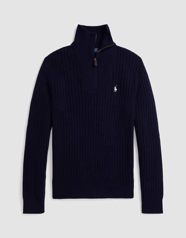 Polo Ralph Lauren - Rib-Knit Wool-Cotton Sweater