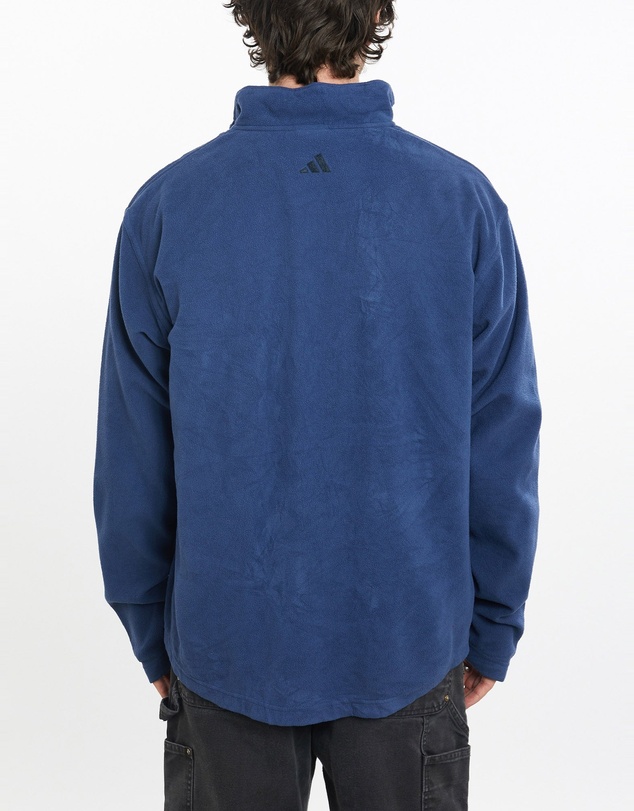 Vintage by The Real Deal - Pre Loved - Vintage 90s Adidas Quarter Zip Fleece Sweatshirt