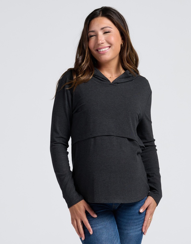 Angel Maternity - Maternity & Nursing Hoodie Breastfeeding Jumper