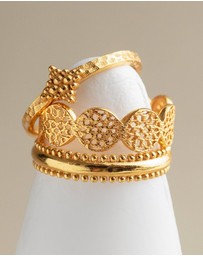Meshca - Honeycomb Ring