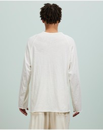 Surrounded By Ghosts - The Anatase Raglan Long Sleeve T-Shirt