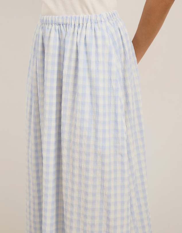 Atmos&Here - Stella Gingham Maxi Skirt