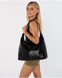 PETA AND JAIN - Gable Emboss Hobo Bag