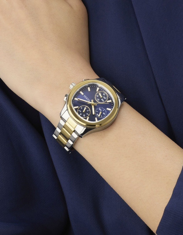 GUESS - GUESS Ladies 2-Tone Multifunction Watch