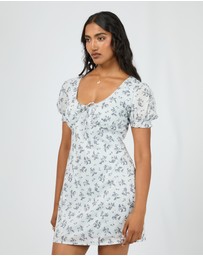 All About Eve - Sylvie V-neck Mini Dress