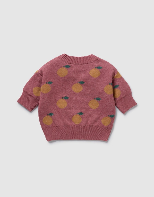 Wilson & Frenchy - Organic Knitted Jacquard Jumper - Babies