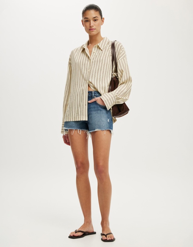 Cotton On - Haven Relaxed Long Sleeve Shirt
