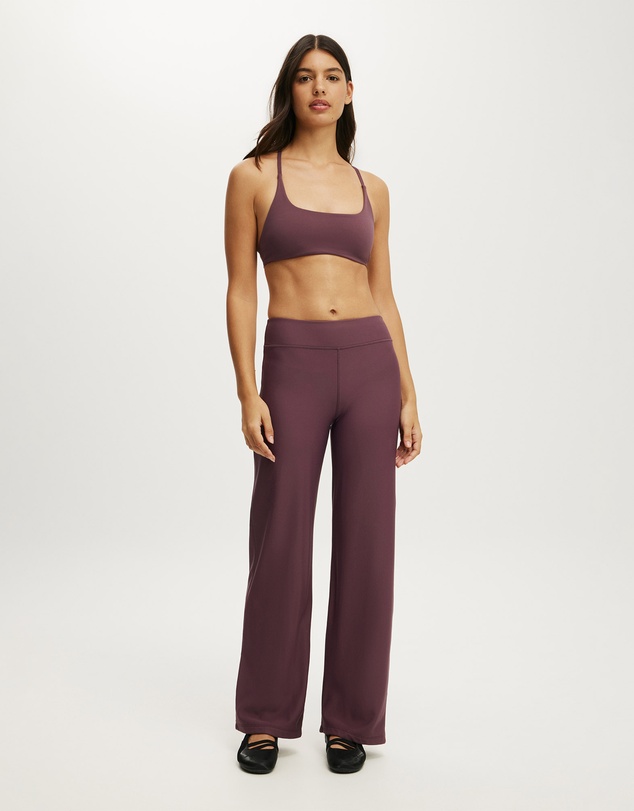 Cotton On Body Active - Fleece Lined Wide Leg Pant