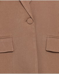 Petal & Pup - Tove Tie Back Blazer - Tan