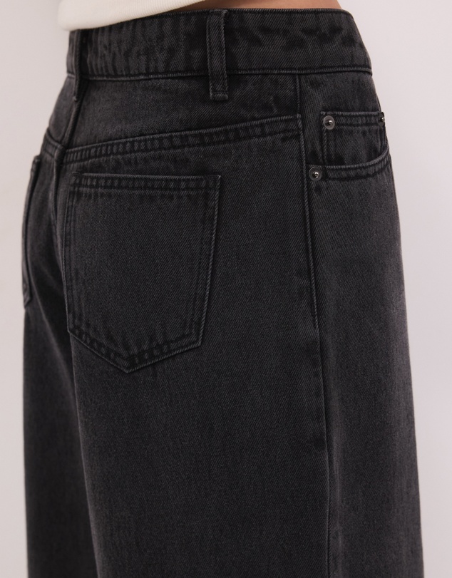 Calli - Gaia Mid Rise Wide Leg Jeans
