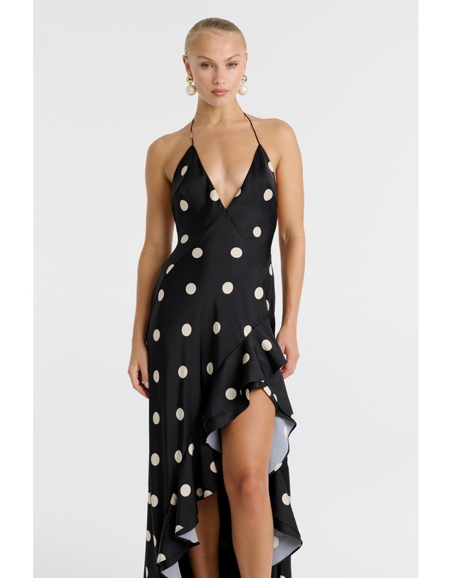 Bardot - Selene Halter Maxi Dress