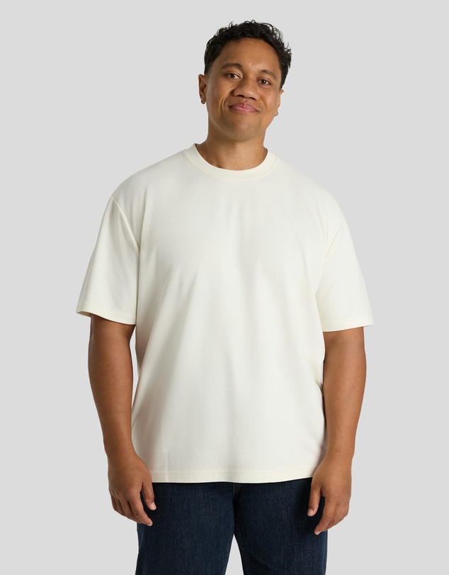 Johnny Bigg - Bias Stripe Relaxed Fit Tee
