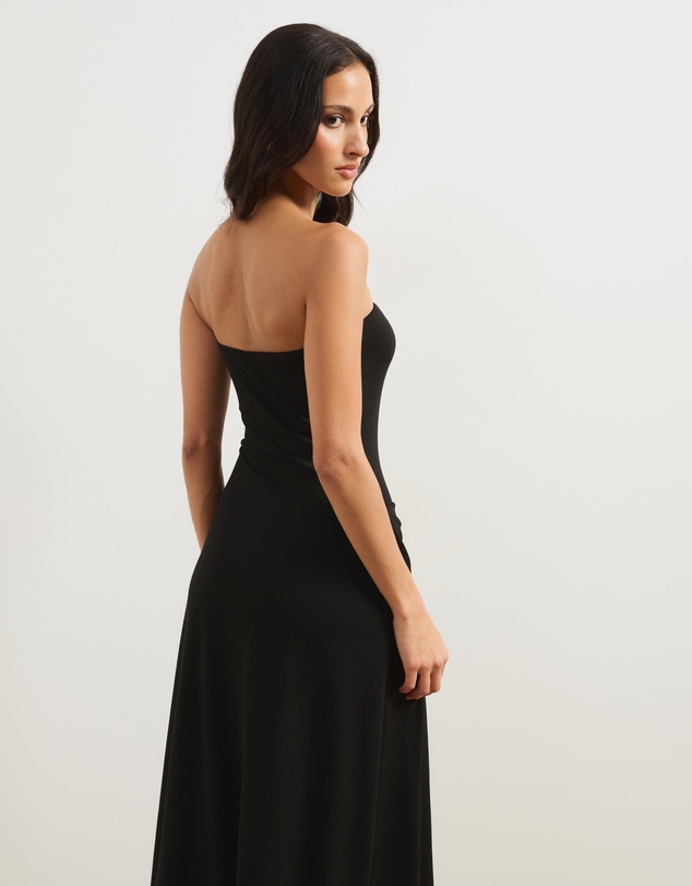 Atmos&Here - Clara Strapless Maxi Dress With Twist Detail