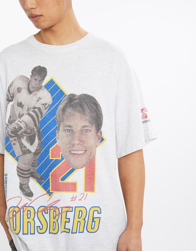 Vintage by The Real Deal - Pre Loved - Vintage 90s Peter Forsberg Swedish National Hockey Team Tee