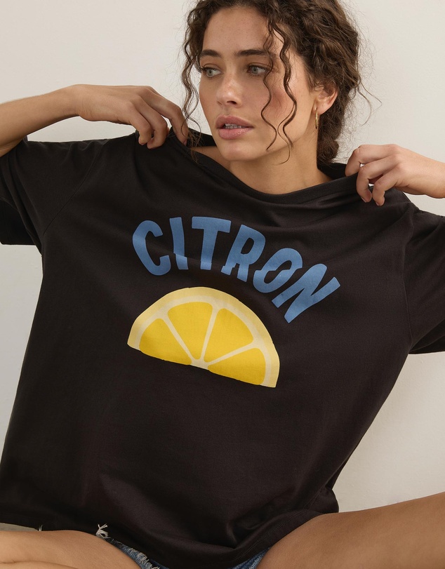 Auguste The Label - Citron Boyfriend Tee