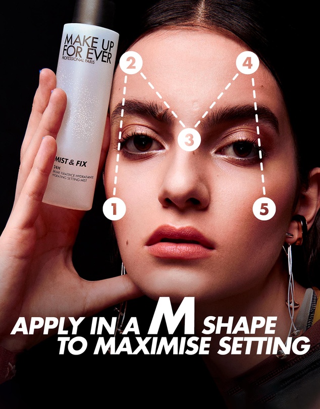 MAKE UP FOR EVER - Mist n Fix Matte Spray