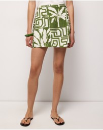 AERE - Halia Wrap Skirt