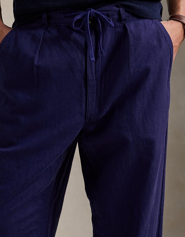 Polo Ralph Lauren - Polo Prepster Linen-Cotton Easy Pants