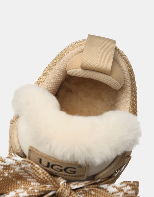 EVERAU - Australian Shepherd Ugg Parkyr Cow Suede Upper UGG Boots