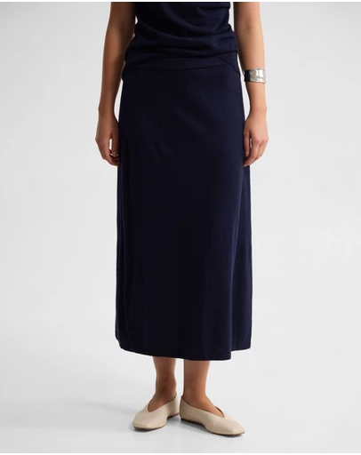 Oxford - Leonie Cashmere Blend Knitted Skirt