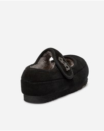 Ozwear Connection Uggs - Ugg Logo Kids Mary Jane
