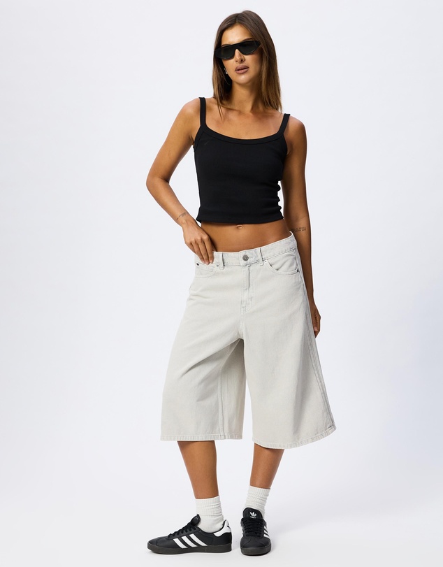 adidas Originals - Mid Rise Denim Jorts