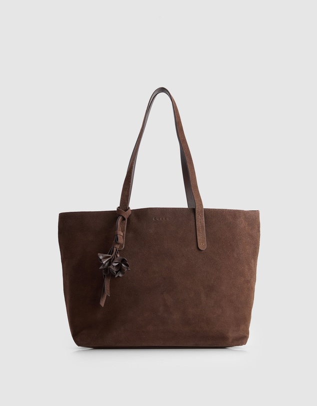 Evity - Elena Suede Tote Bag